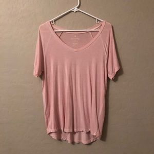Pink American Eagle soft and sexy v-neck
